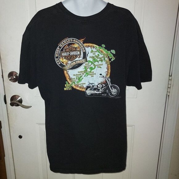 Harley Davidson Key West Conch Republic Florida Shirt XL - Picture 1 of 5